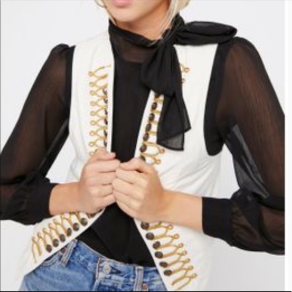 Free People White Vest - Picture 2 of 10